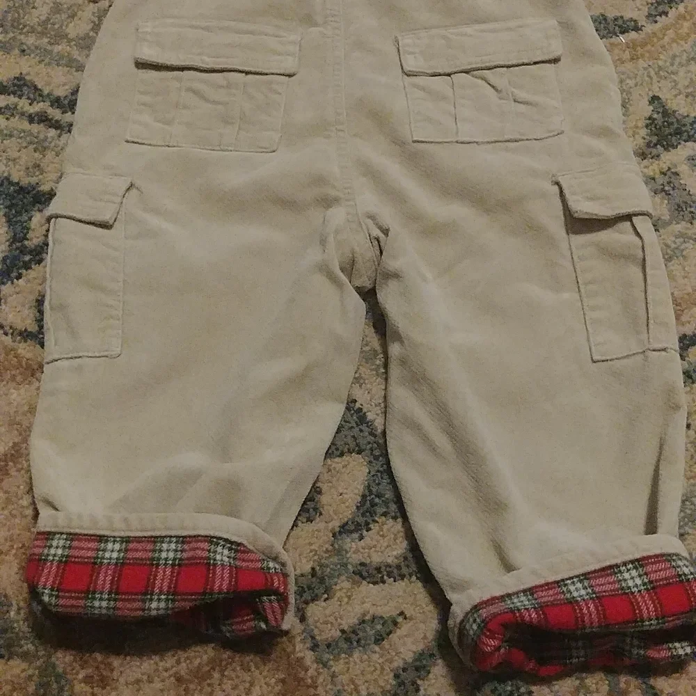 Oshkosh 100% Cotton Tan Overalls